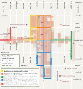 UWIA Street Cleaning Map